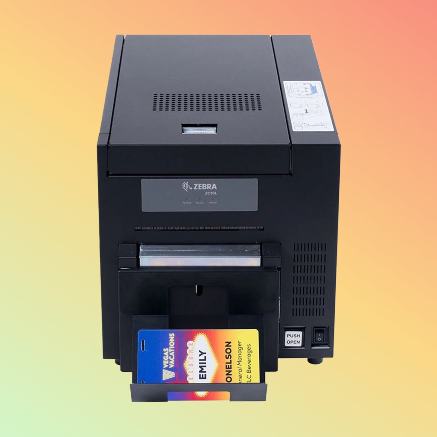 Zebra ZC10L-00Q00US00 Large-Format ID Card Printer | NEOTECH® UAE