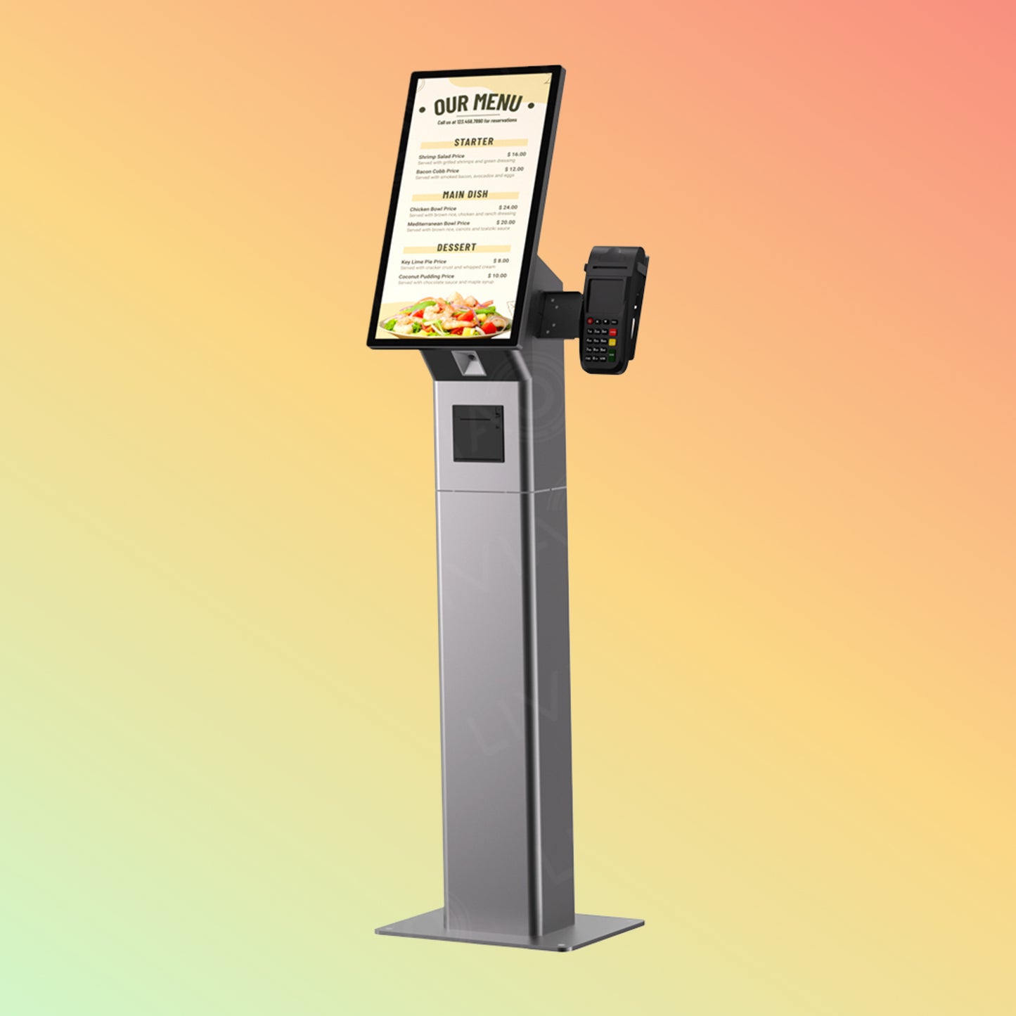 21.5-Inch Self-Service Kiosk with Printer & 2D Scanner | NEOTECH® UAE