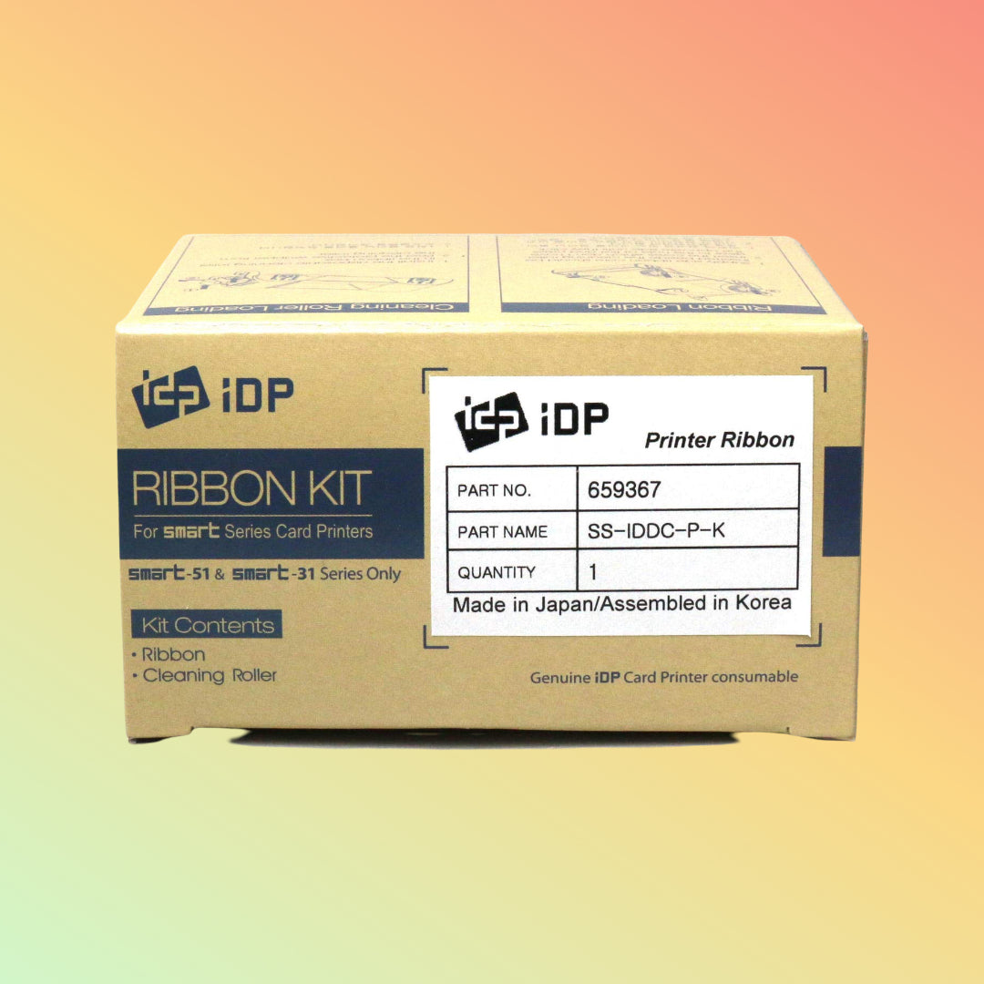 IDP SMART-51D 659367 Resin Black Ribbon Kit 1200 Prints | NEOTECH® UAE