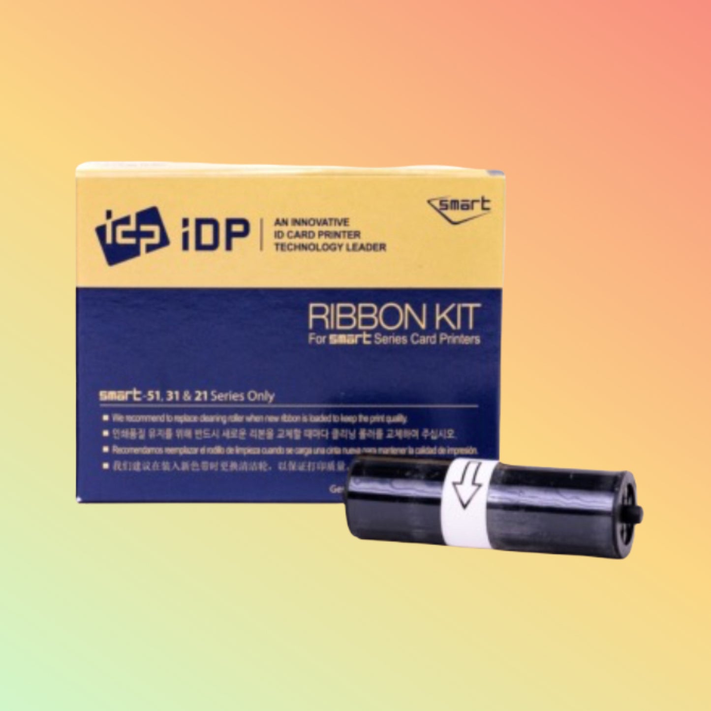 IDP SMART-51D 659367 Resin Black Ribbon Kit 1200 Prints | NEOTECH® UAE