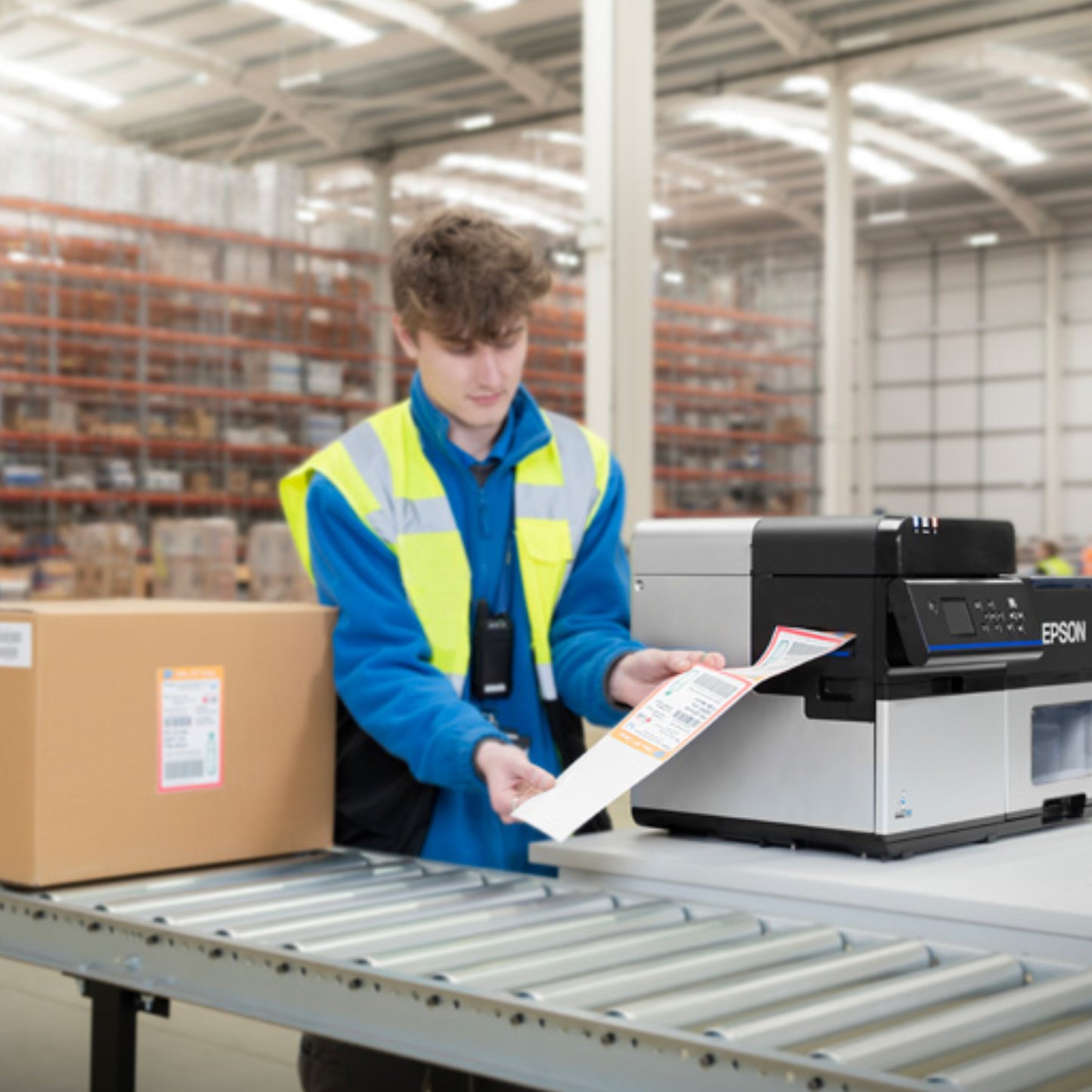 Epson ColorWorks CW-C8030 Industrial Colour Label Printer | NEOTECH® UAE