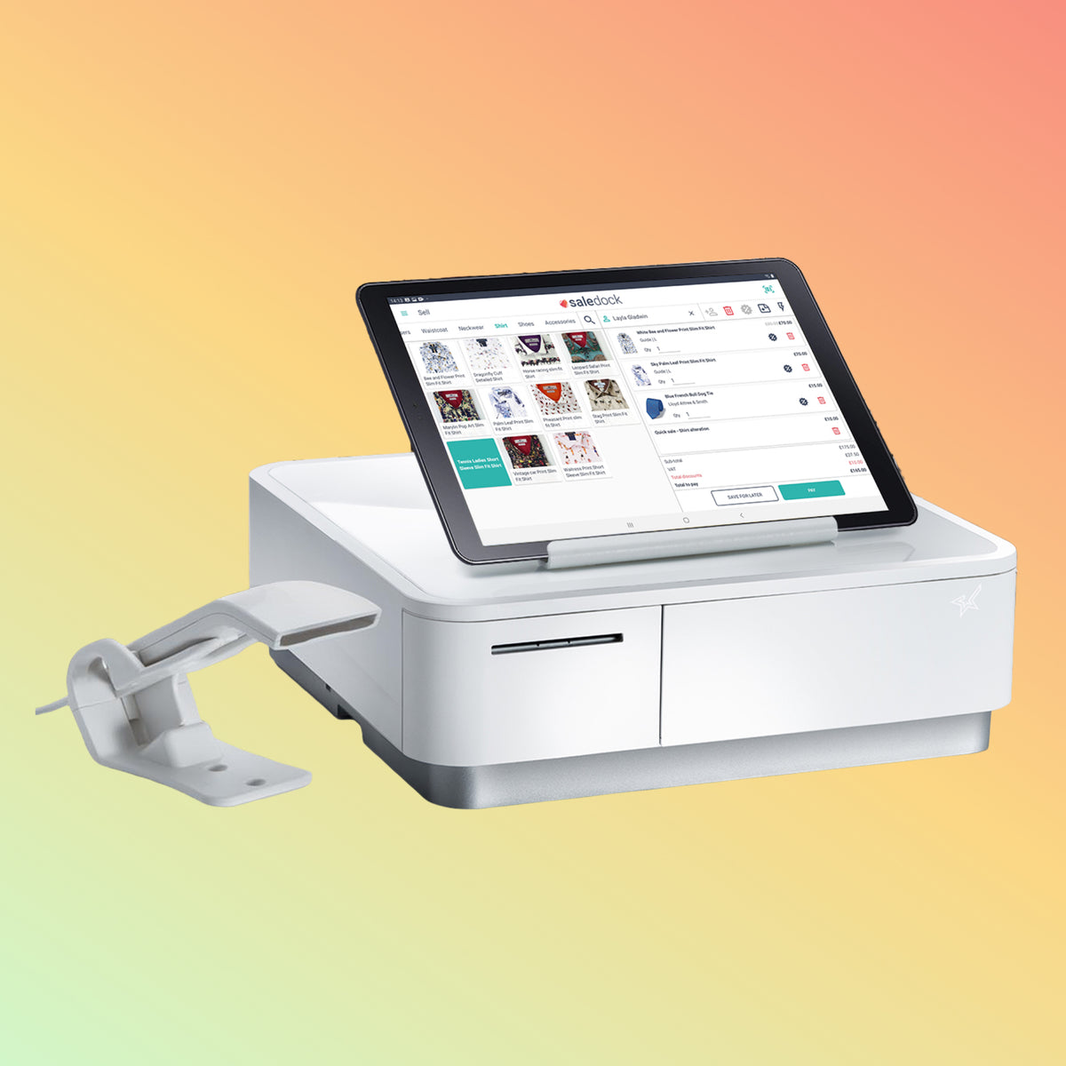 Star 39655890 mPOP10CBI White Receipt Printer & Cash Drawer | NEOTECH® UAE