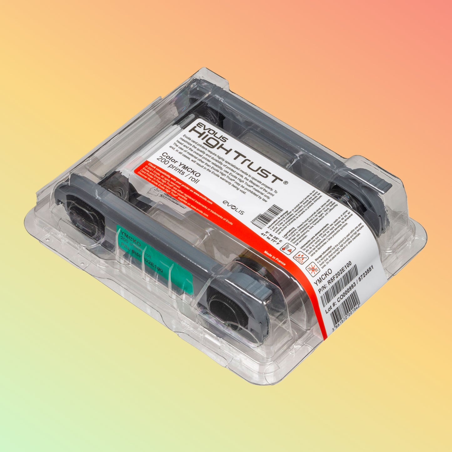 Evolis R5F202M100 YMCKO Color Ribbon – 200 Prints for Primacy 2 | NEOTECH® UAE