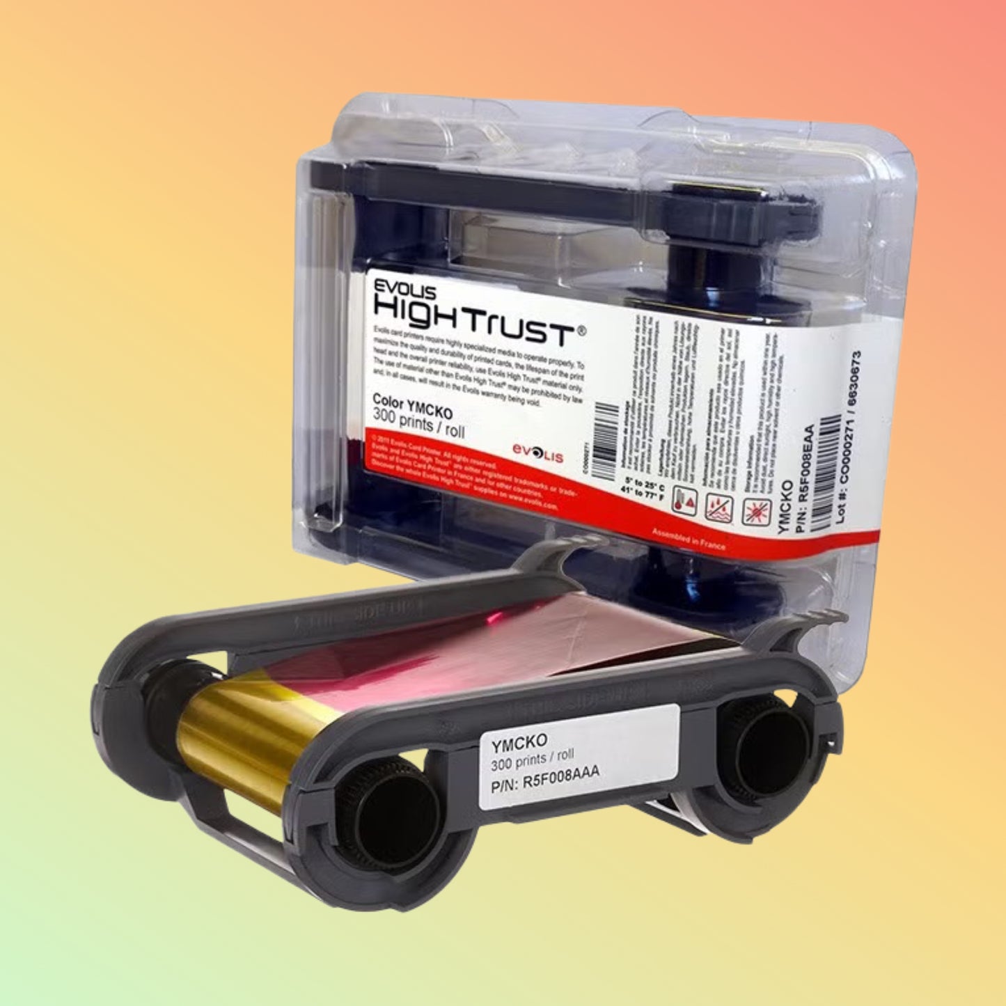 Evolis R5F202M100 YMCKO Color Ribbon – 200 Prints for Primacy 2 | NEOTECH® UAE