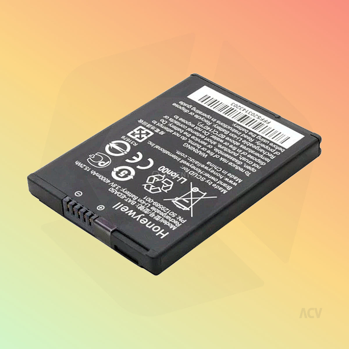 جهاز هانيويل EDA52 PDA المحمول بحامل واحد