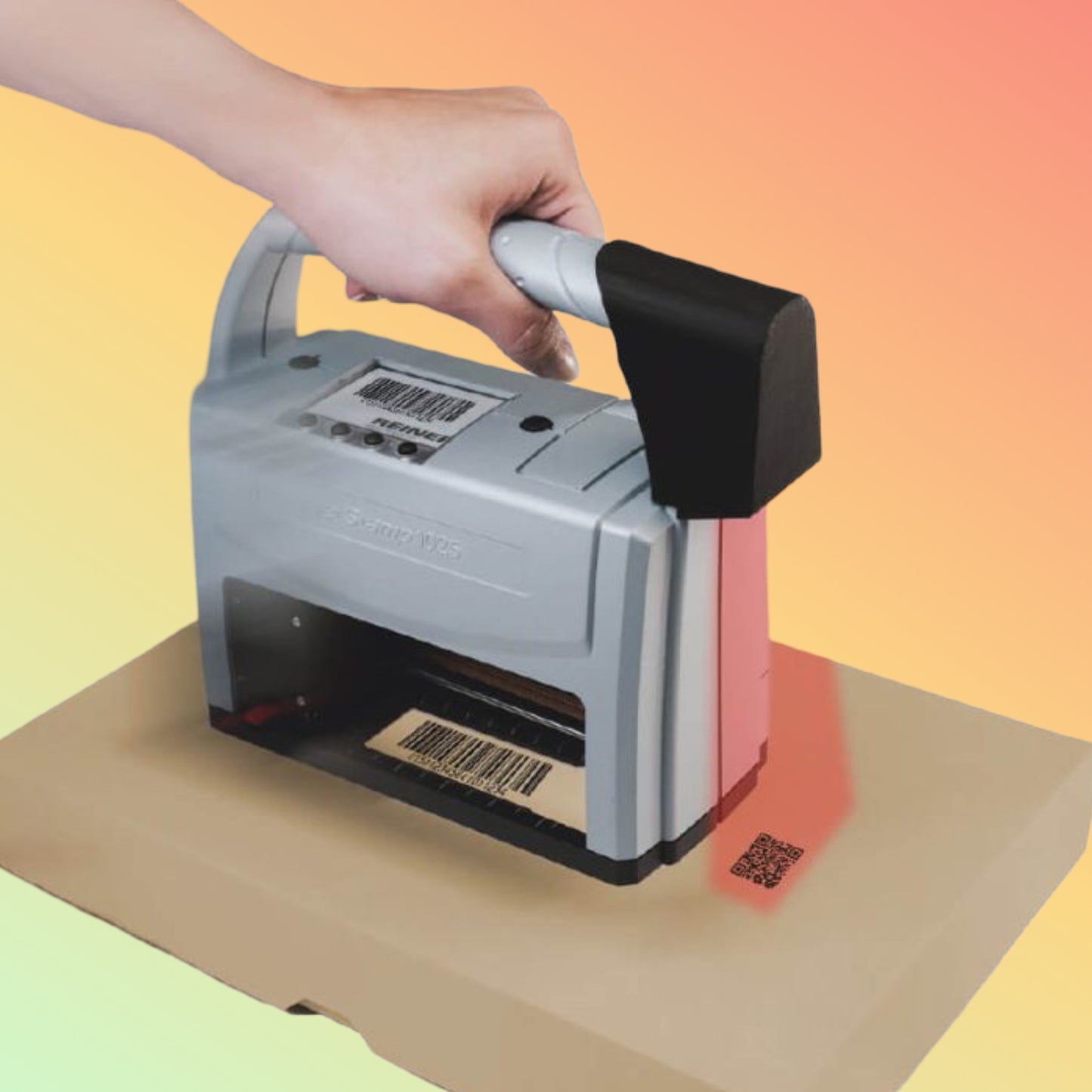 REINER jetStamp® 1025 sense Mobile Inkjet Printer with Sensor & Barcode Data Capture | NEOTECH® UAE
