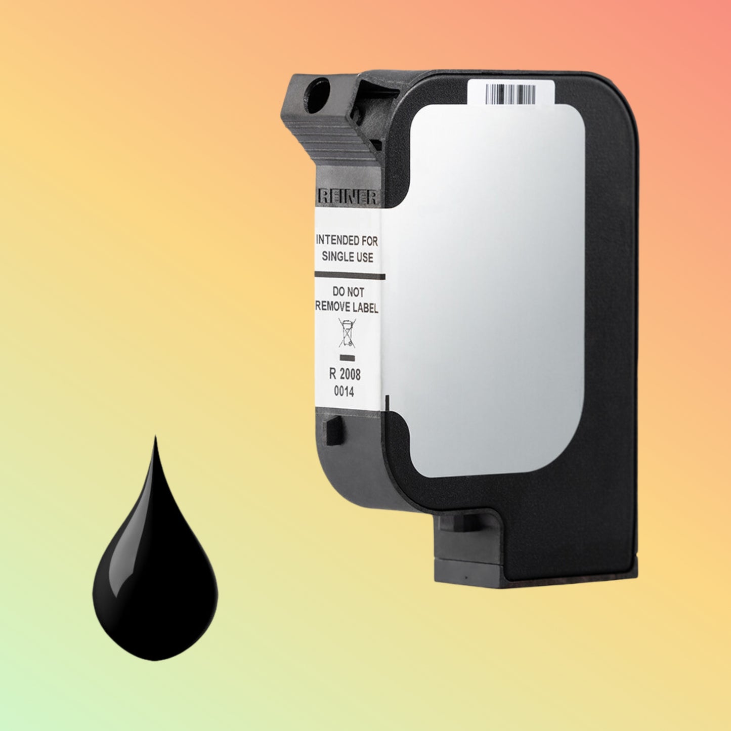 REINER P5-MP3-BK Black Quick-Drying Ink Cartridge for jetStamp 1025 | NEOTECH® UAE
