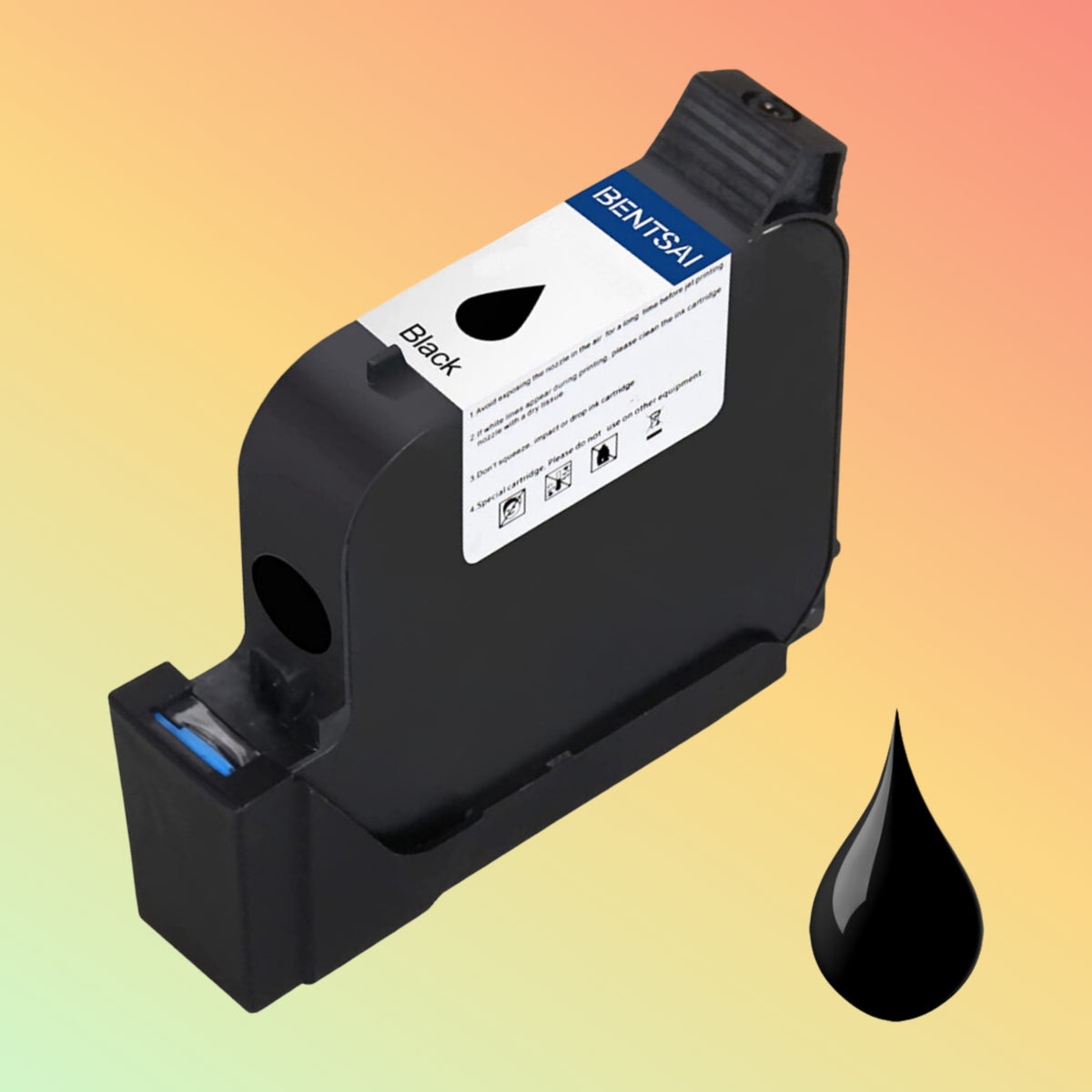 REINER P5-MP3-BK Black Quick-Drying Ink Cartridge for jetStamp 1025 | NEOTECH® UAE