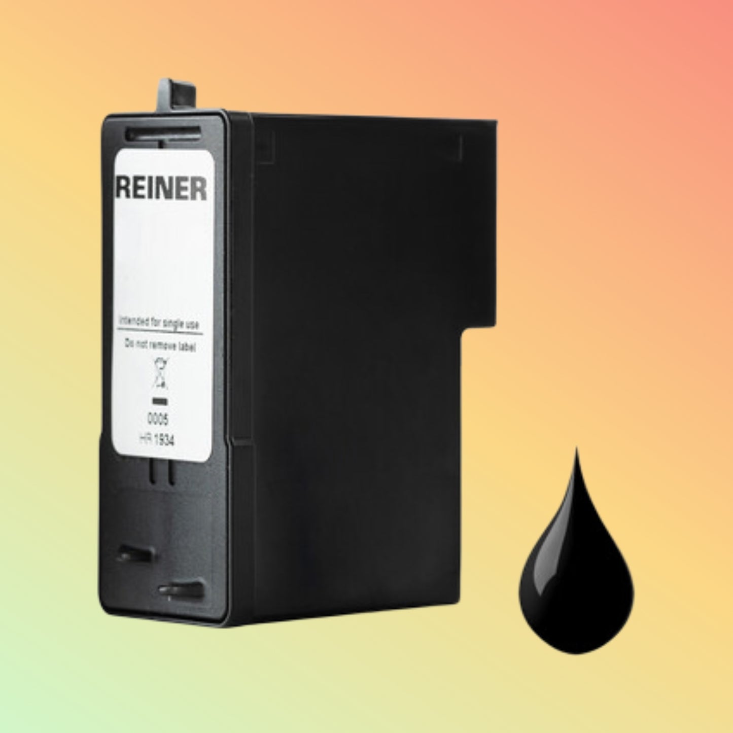 REINER P3-MP3-BK Black Quick-Drying Ink Cartridge | NEOTECH® UAE