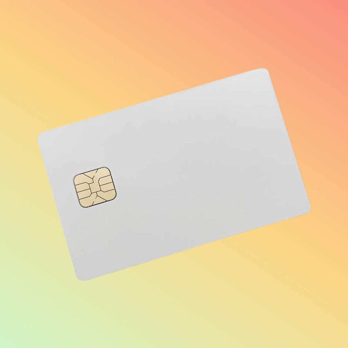 SLE4428 / SLE5528 1KB Blank White Contact IC Smart Card | NEOTECH® UAE