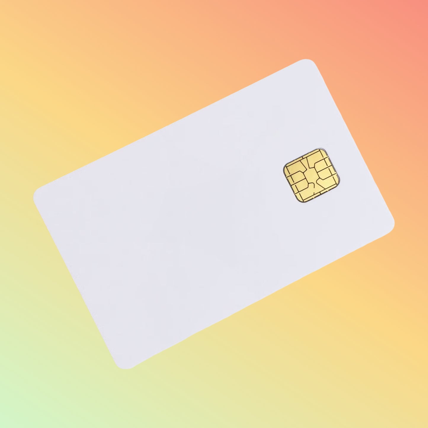 SLE4428 / SLE5528 1KB Blank White Contact IC Smart Card | NEOTECH® UAE