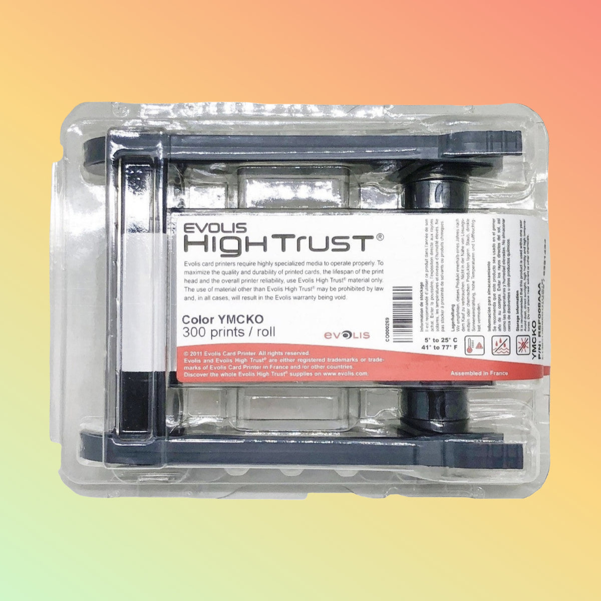 Evolis R5F008AAA YMCKO Color Ribbon 300 Prints | NEOTECH® UAE