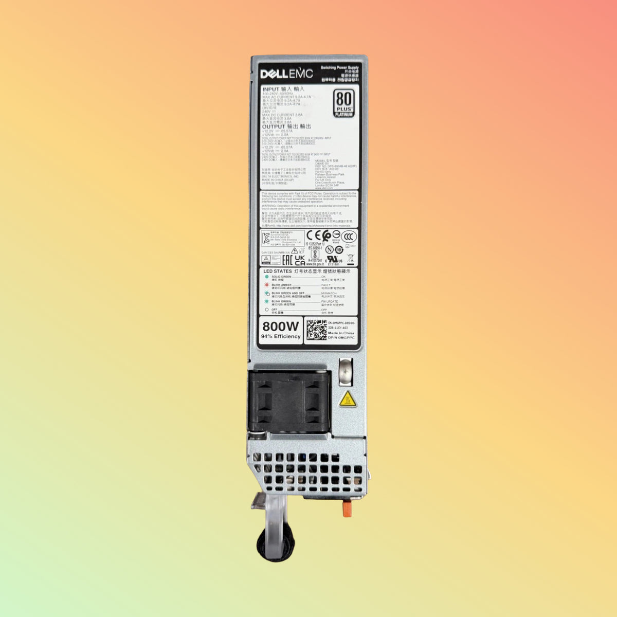Dell MGPPC 800W Redundant Power Supply for Precision 7960 Rack | NEOTECH® UAE