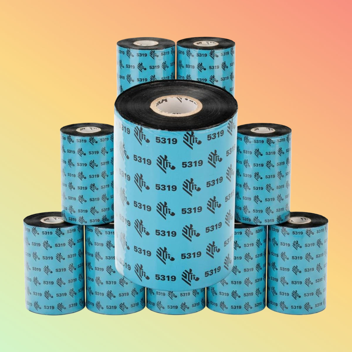Zebra 5319 Performance Wax Thermal Transfer Ribbon 110 mm × 74 m | NEOTECH® UAE