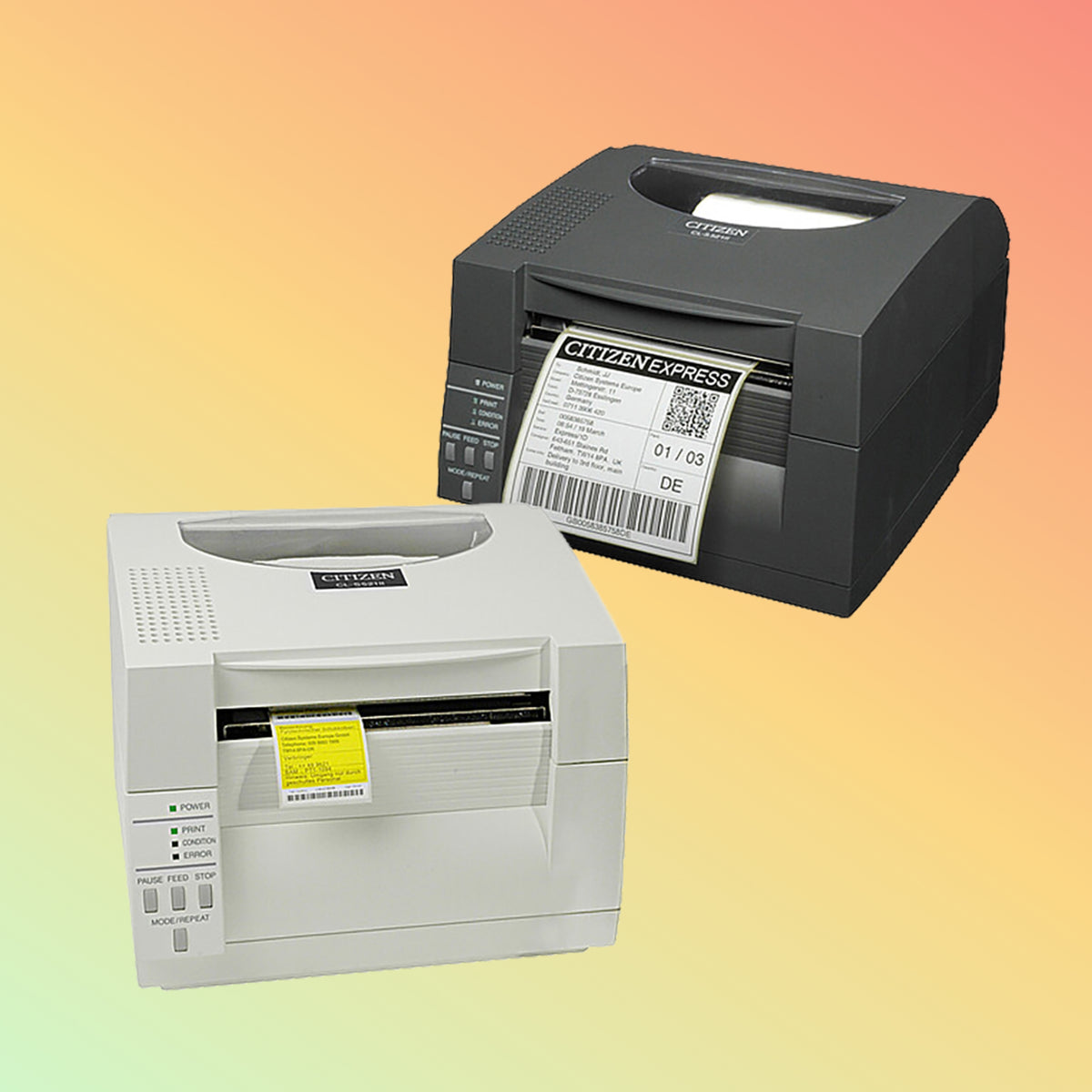 Citizen CL-S521II-EPUBK-C Direct Thermal Label Printer with Cutter | NEOTECH® UAE