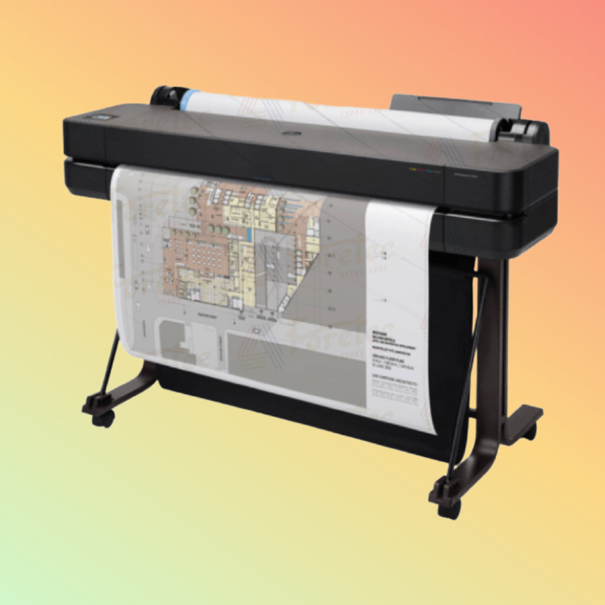 HP DesignJet T630 24-in Printer (5HB09D) A1 Large Format Plotter | NEOTECH® UAE