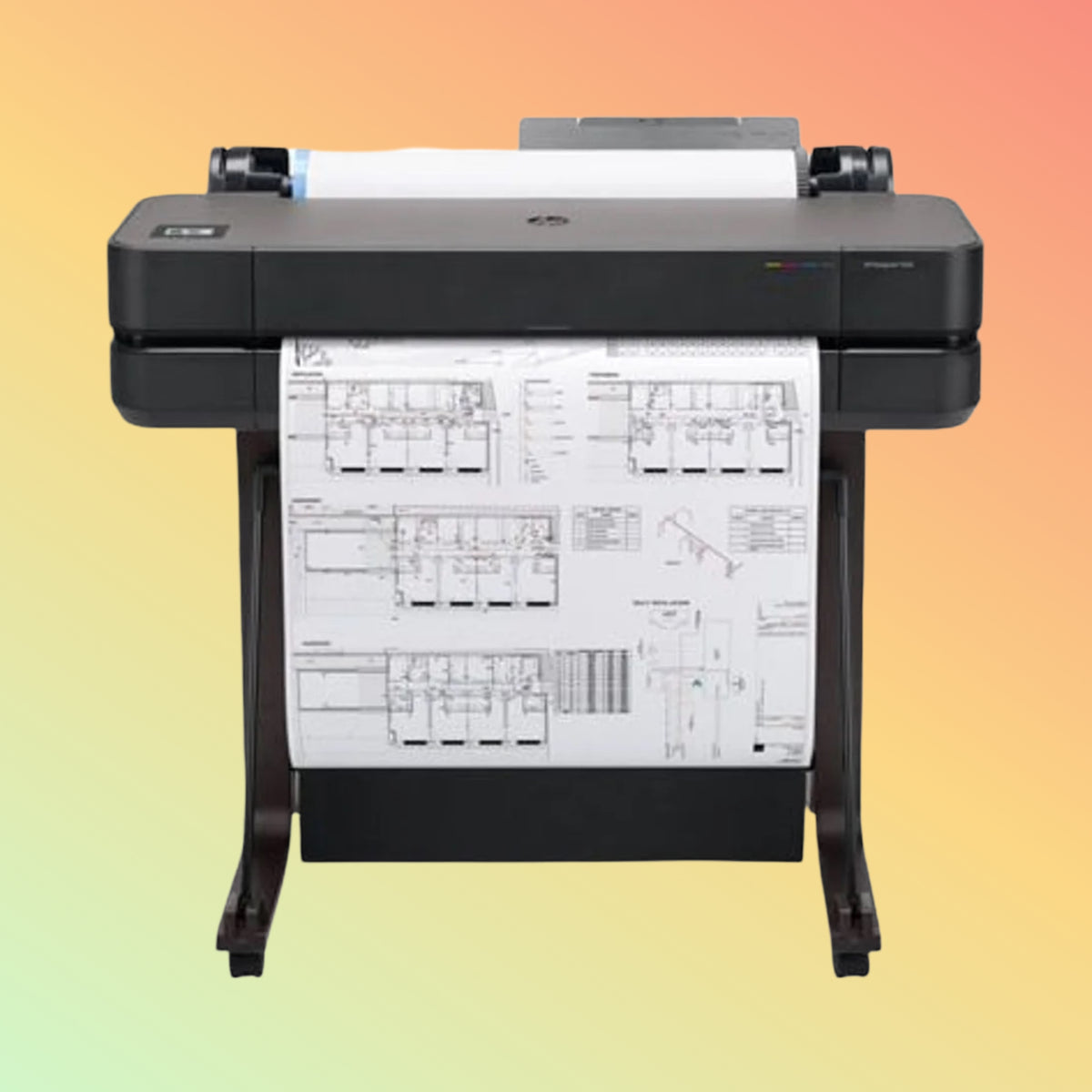 HP DesignJet T630 24-in Printer (5HB09D) A1 Large Format Plotter | NEOTECH® UAE