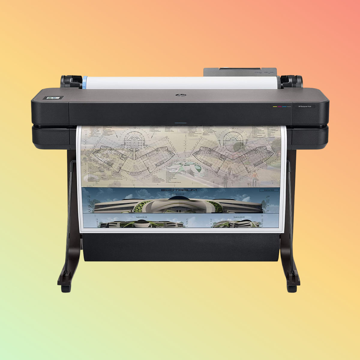HP DesignJet T630 24-in Printer (5HB09D) A1 Large Format Plotter | NEOTECH® UAE