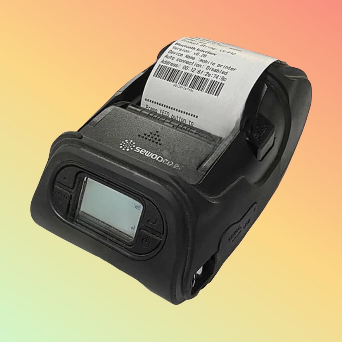 SEWOO LK-P12NII 2-Inch Mobile Receipt & Label Printer | NEOTECH® UAE