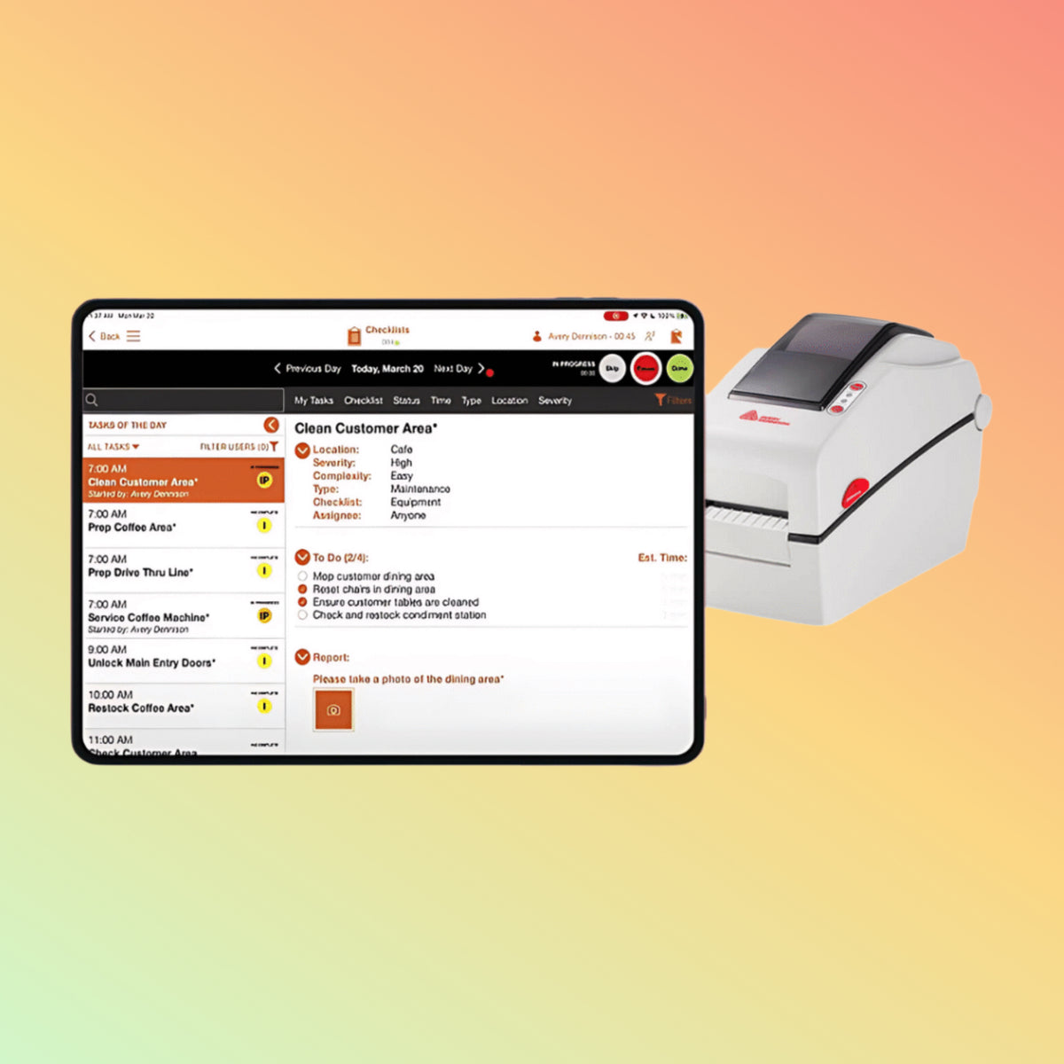 Avery Dennison Freshmarx 9442 Food Label Printer | NEOTECH® UAE
