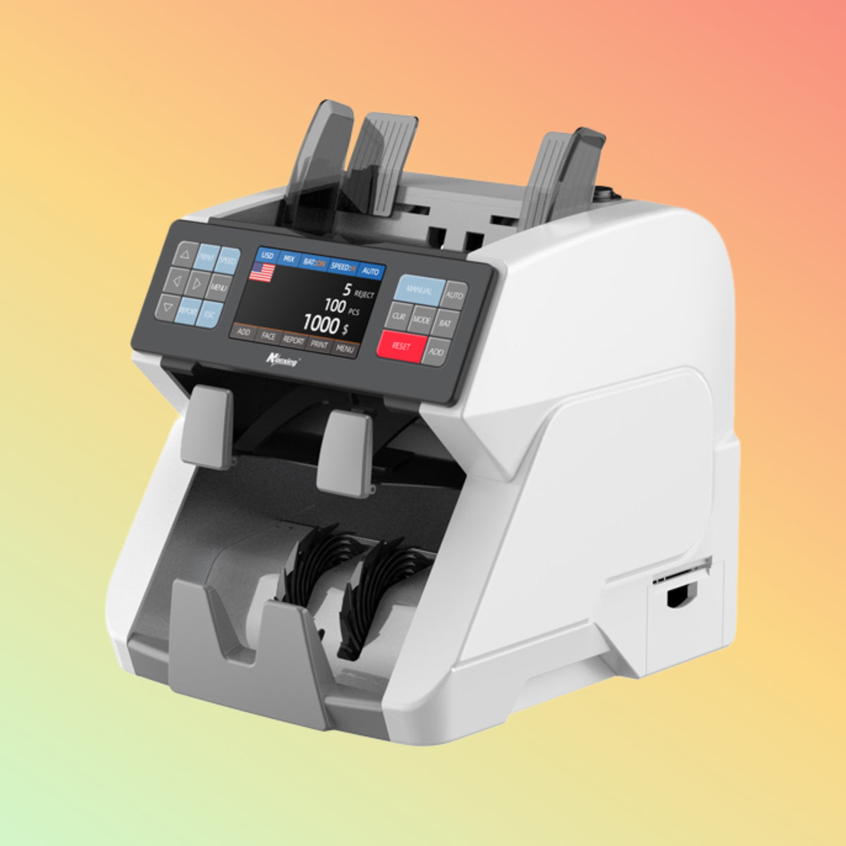 NX-950CIS 1+1 Pocket Banknote Sorting Machine | NEOTECH® UAE