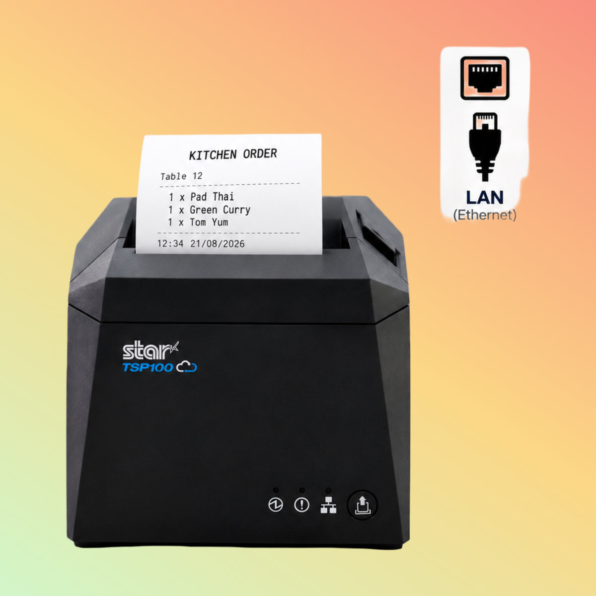 Star Micronics TSP143IV UE 39473090 80mm Thermal Receipt Printer | NEOTECH® UAE
