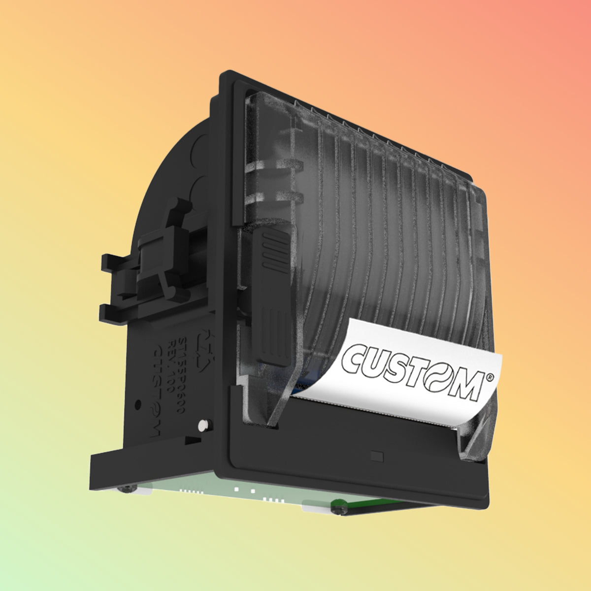 CUSTOM PM2 915NB010100333 2-Inch Thermal Panel Printer USB RS232 | NEOTECH® UAE