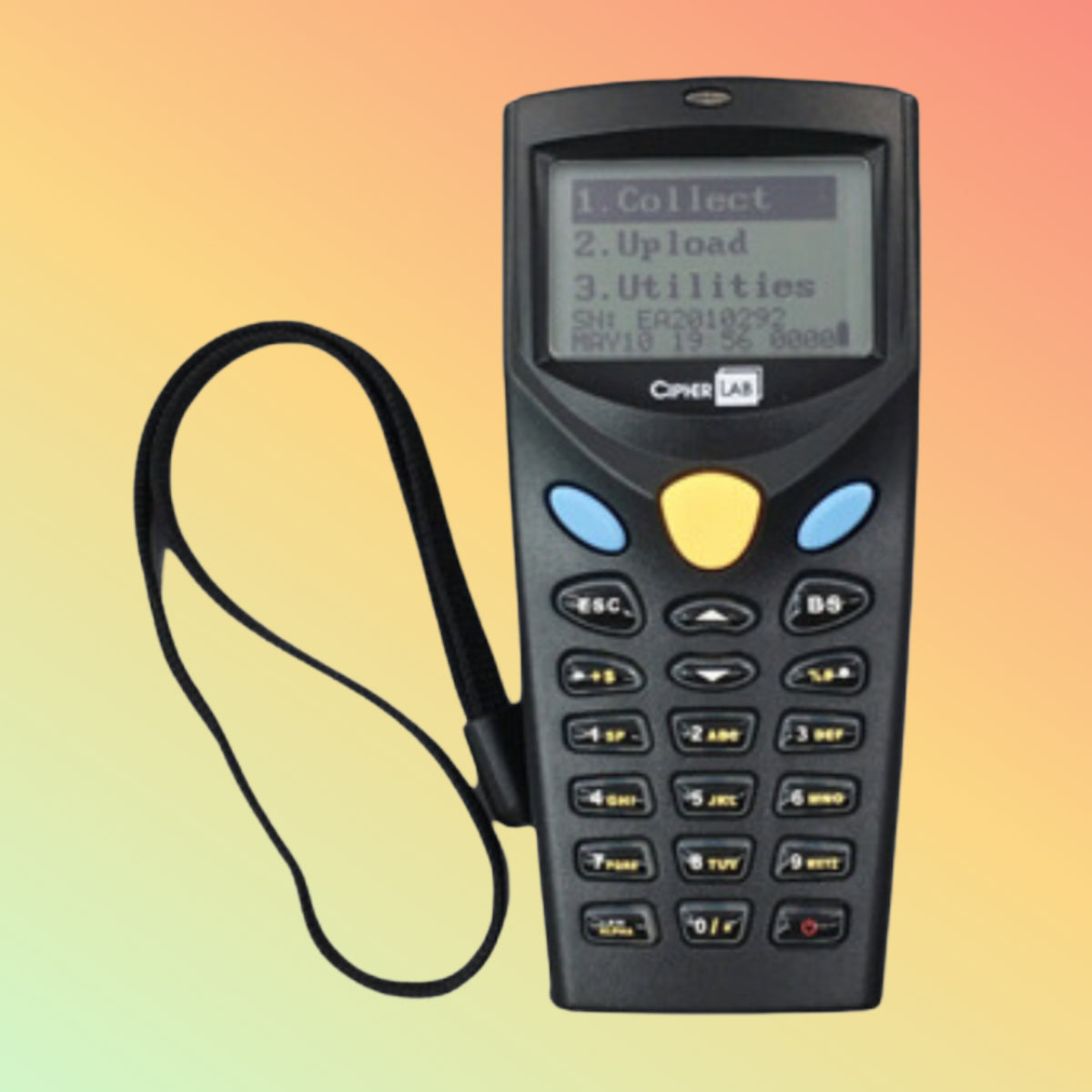 CipherLab CPT-8000L Handheld Laser Barcode Data Collector – 8000 Series | NEOTECH® UAE
