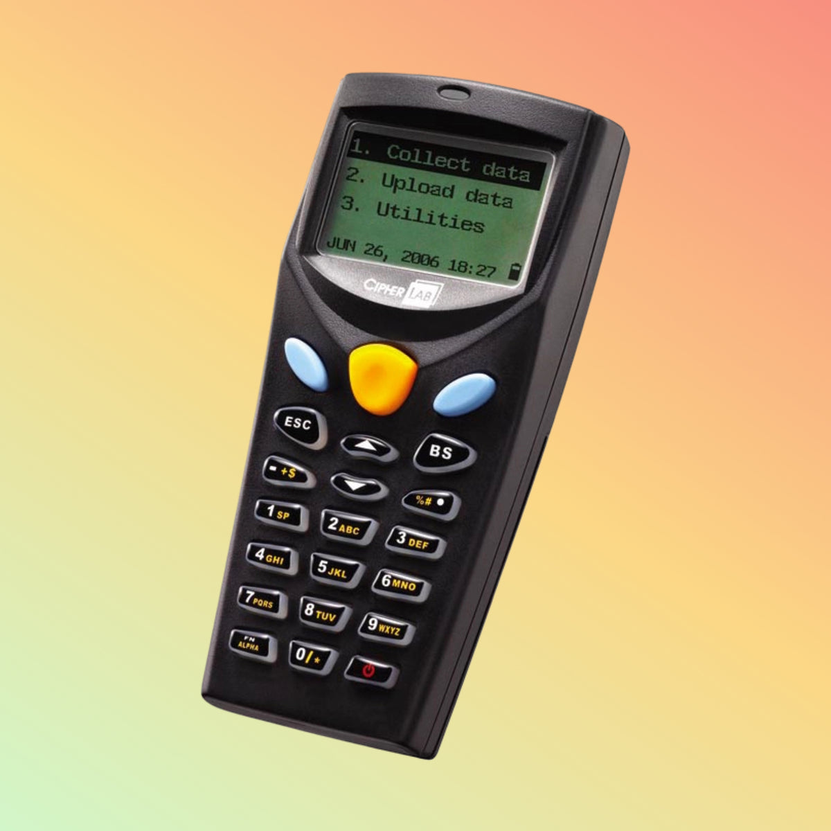 CipherLab CPT-8000L Handheld Laser Barcode Data Collector – 8000 Series | NEOTECH® UAE