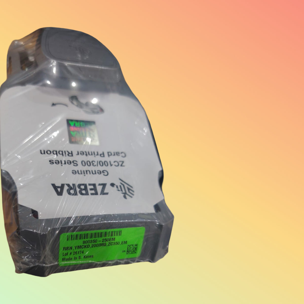 Zebra 800350-250EM YMCKO Color Ribbon ZC350 | NEOTECH® UAE
