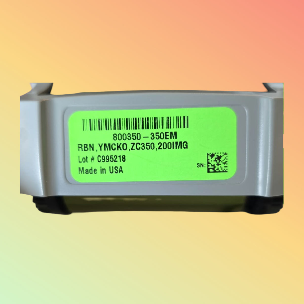 Zebra 800350-250EM YMCKO Color Ribbon ZC350 | NEOTECH® UAE