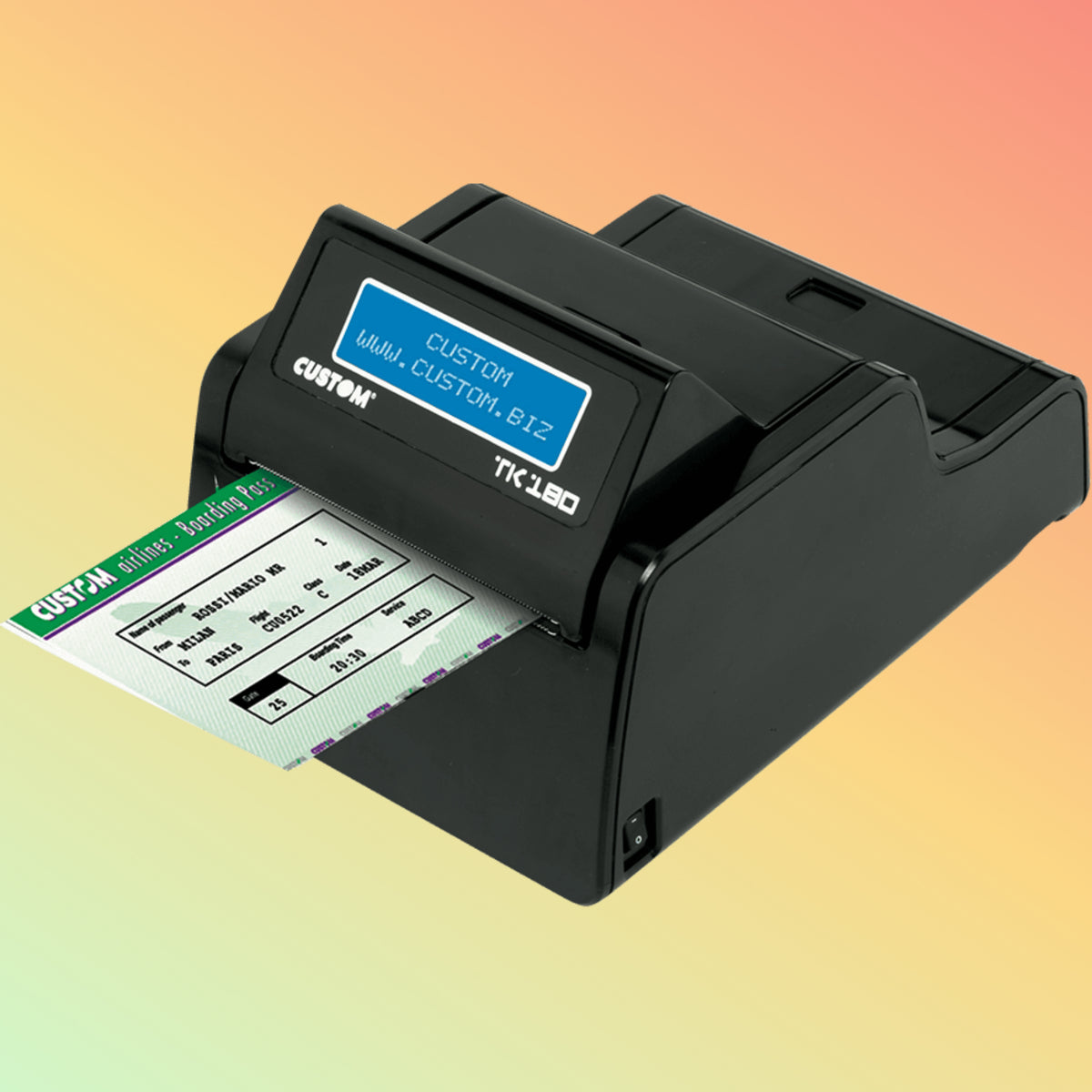 CUSTOM 43000000045700 TK180 80mm thermal printhead and paper diverter replacement assembly UAE