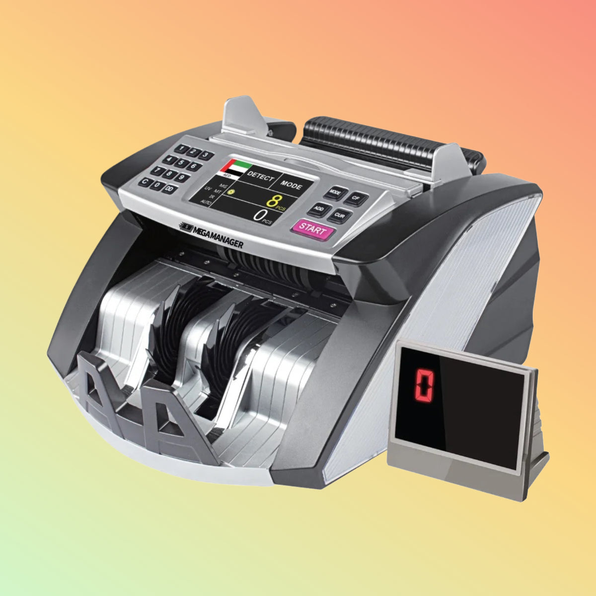 NOGTEK AL-6000T OEM Iraqi dinar IQD mixed denomination money counting machine with UV MG detection UAE