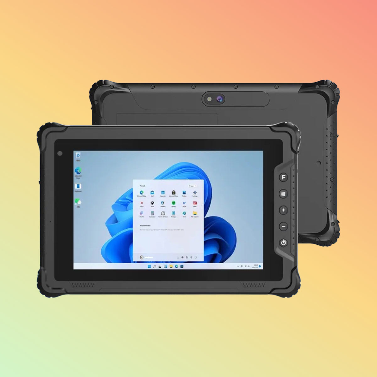 Emdoor EM-I88N 8-Inch Rugged Windows Tablet – Intel N100, Wi-Fi 6, 4G, NFC & 2D Scanner UAE