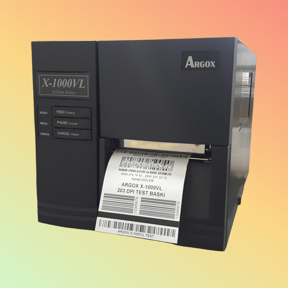 Argox X-1000VL 203 DPI Industrial Barcode Label Printer | NEOTECH® UAE