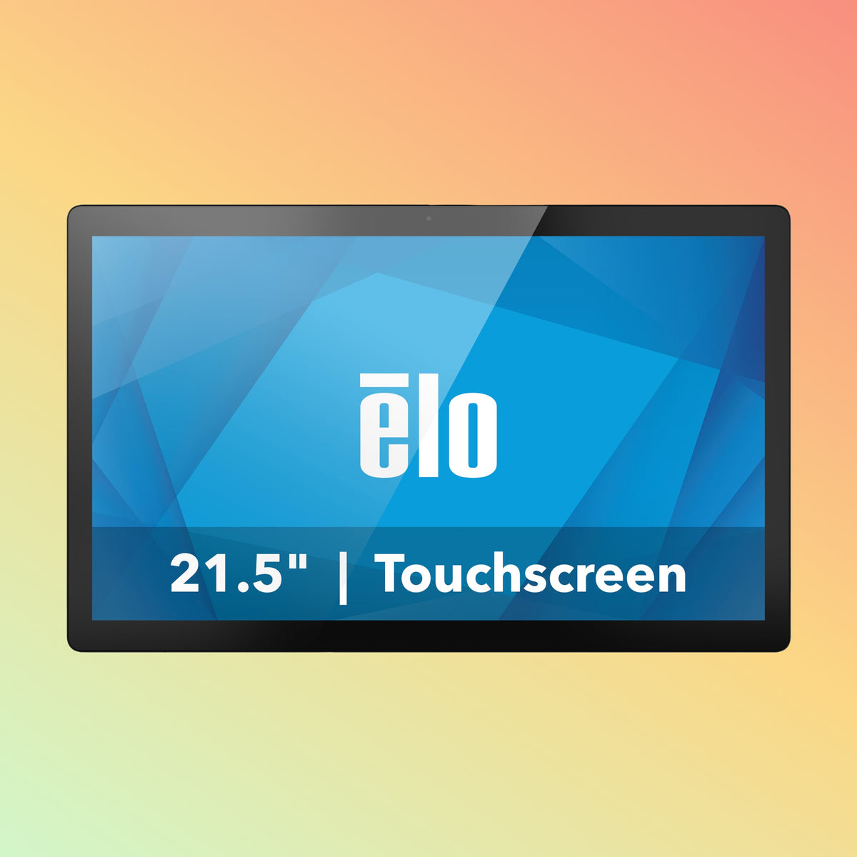 Elo I-Series 5 E541463 22-inch Android touchscreen computer black front view