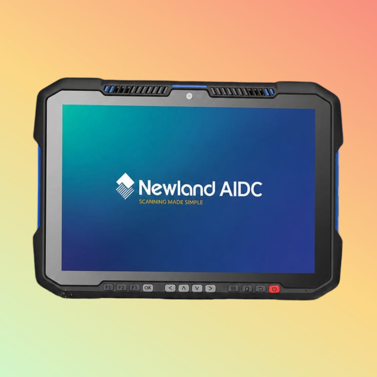 Newland NQuire 10 Trygon rugged tablet black rear housing and camera