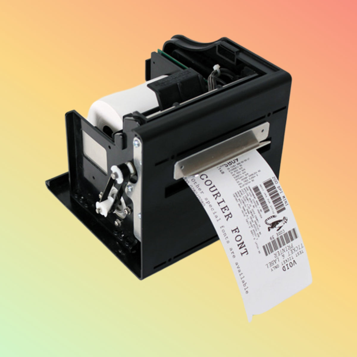 BOCA LEMUR compact high-volume thermal printer side profile