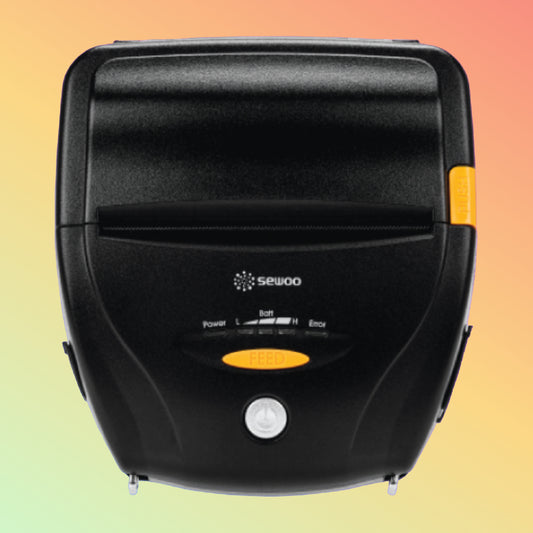 LK-P41 Label & Thermal Receipt Printer 4-Inch Portable