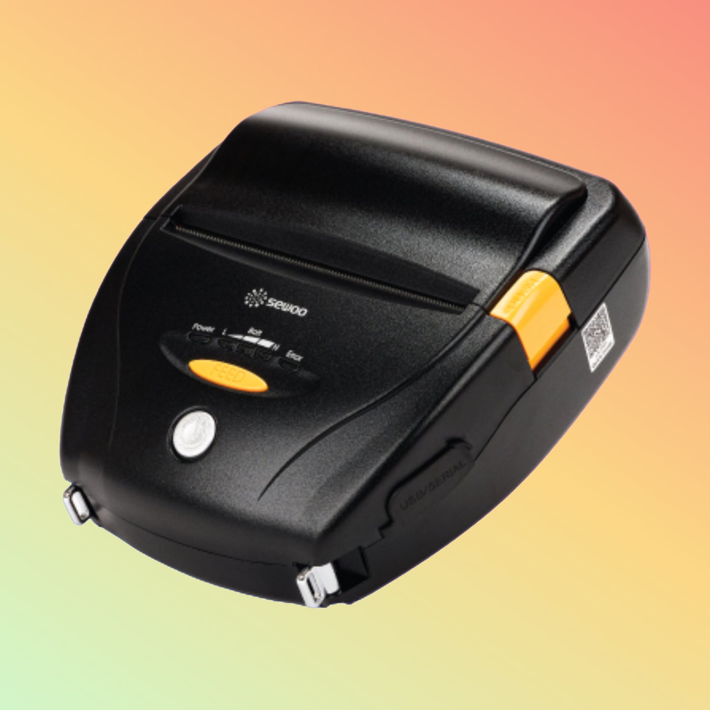 LK-P41 Label & Thermal Receipt Printer 4-Inch Portable