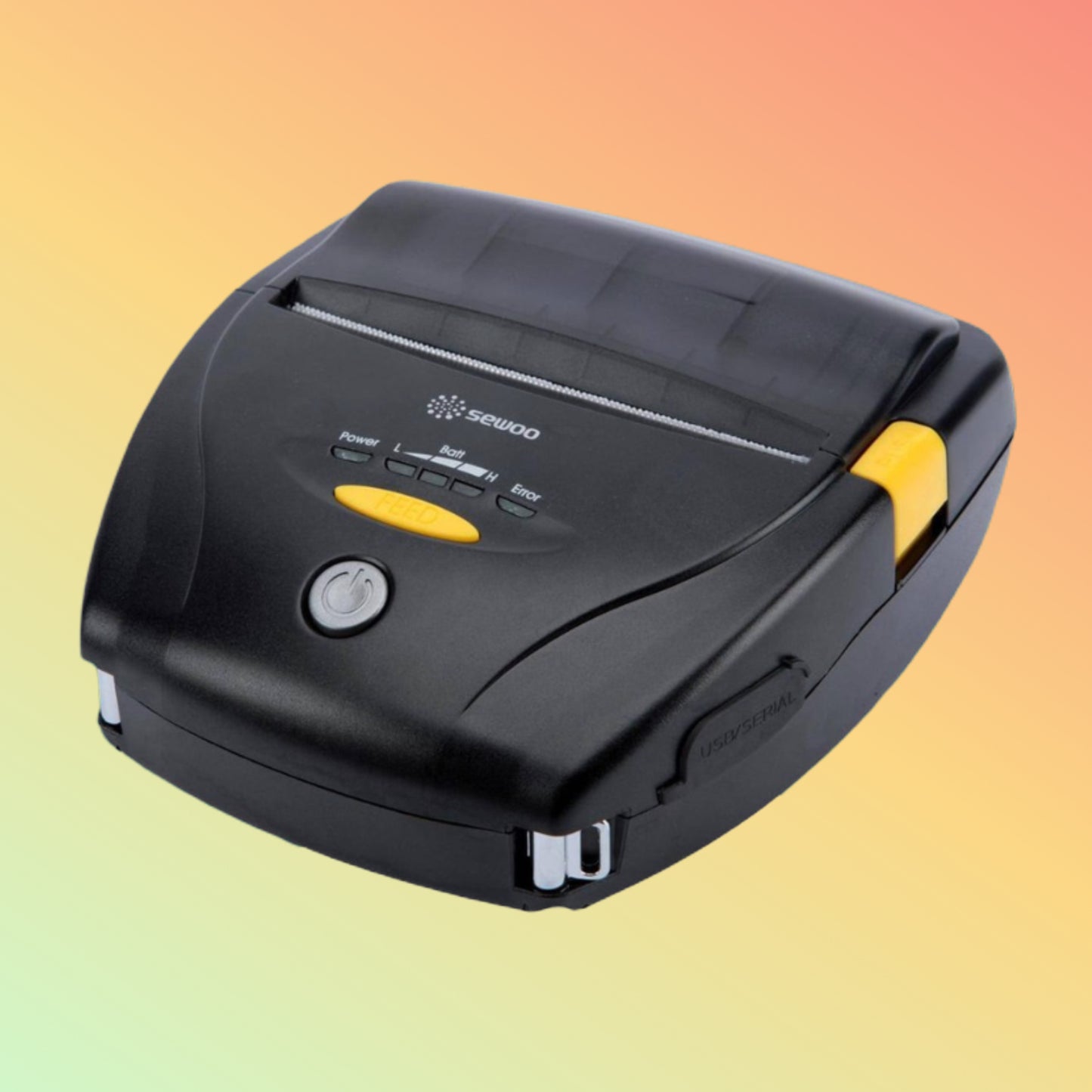 LK-P41 Label & Thermal Receipt Printer 4-Inch Portable