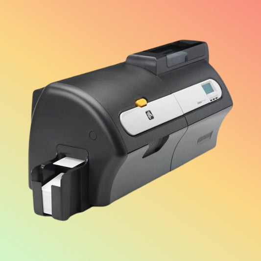 Dual-side Zebra ZXP7 ID card printer front view