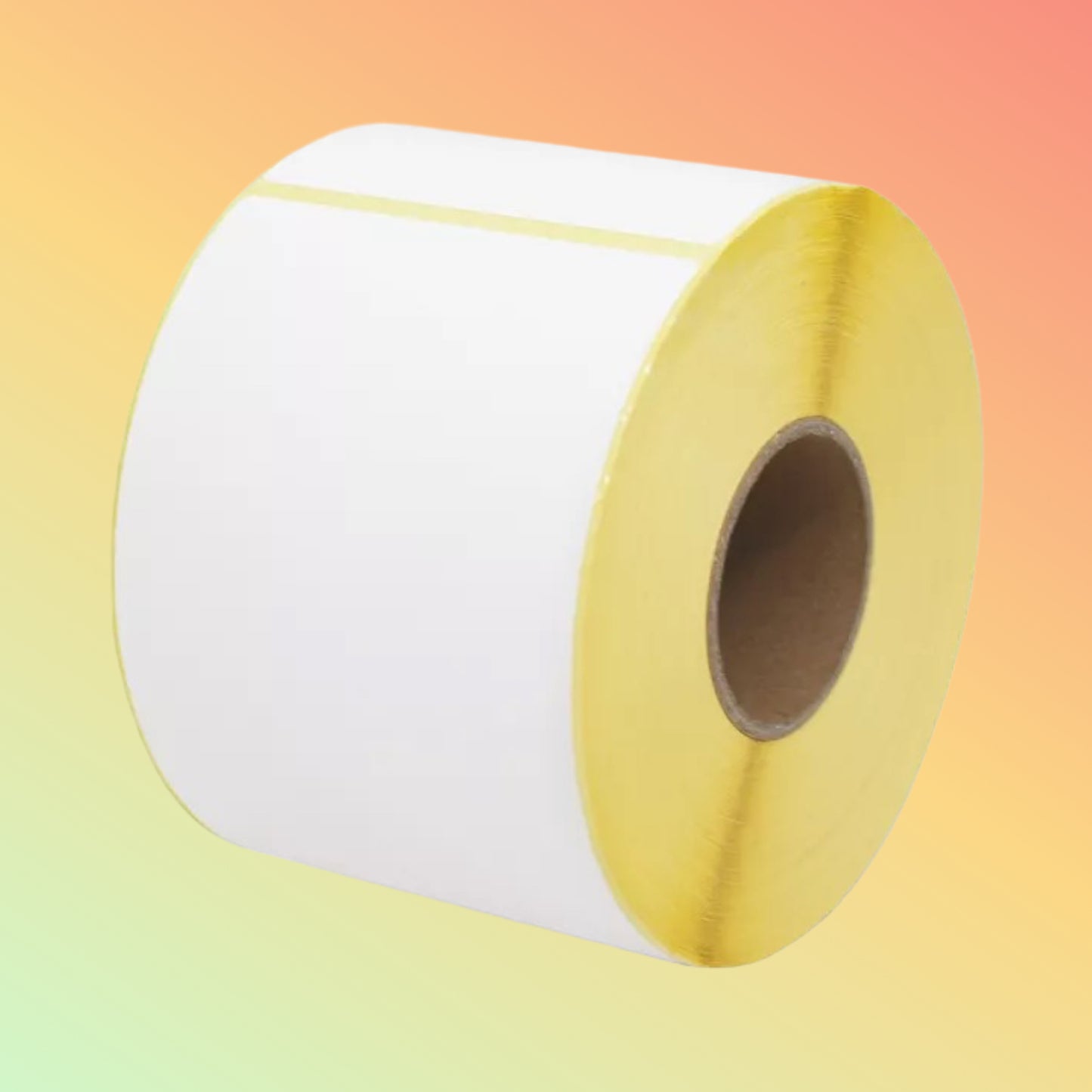 Bulk Label Roll with Yellow Liner – 500 Labels
