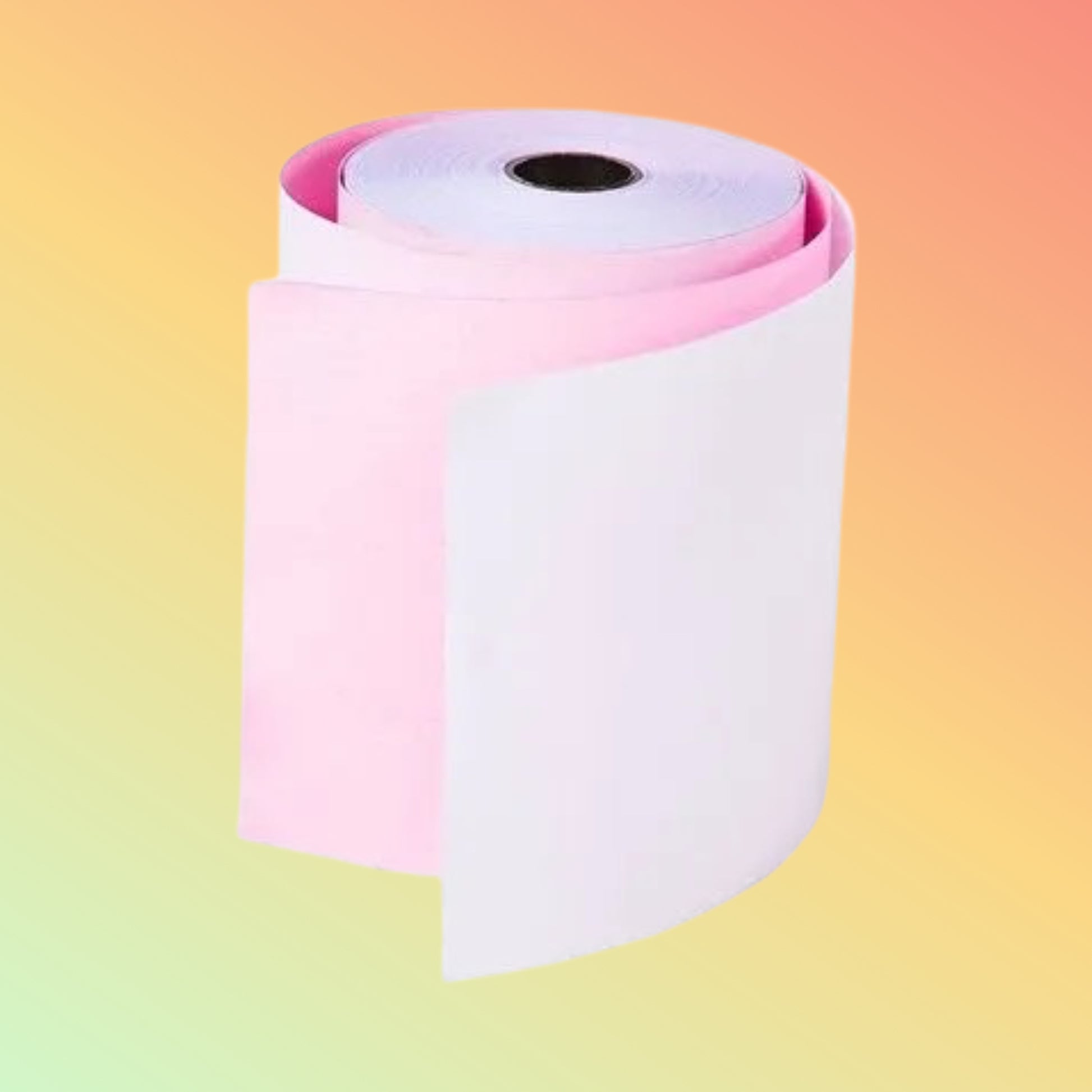 2 Ply 76mm x 65m NCR Paper Roll (100 Rolls/Box) for Dot Matrix Printers | NEOTECH® UAE