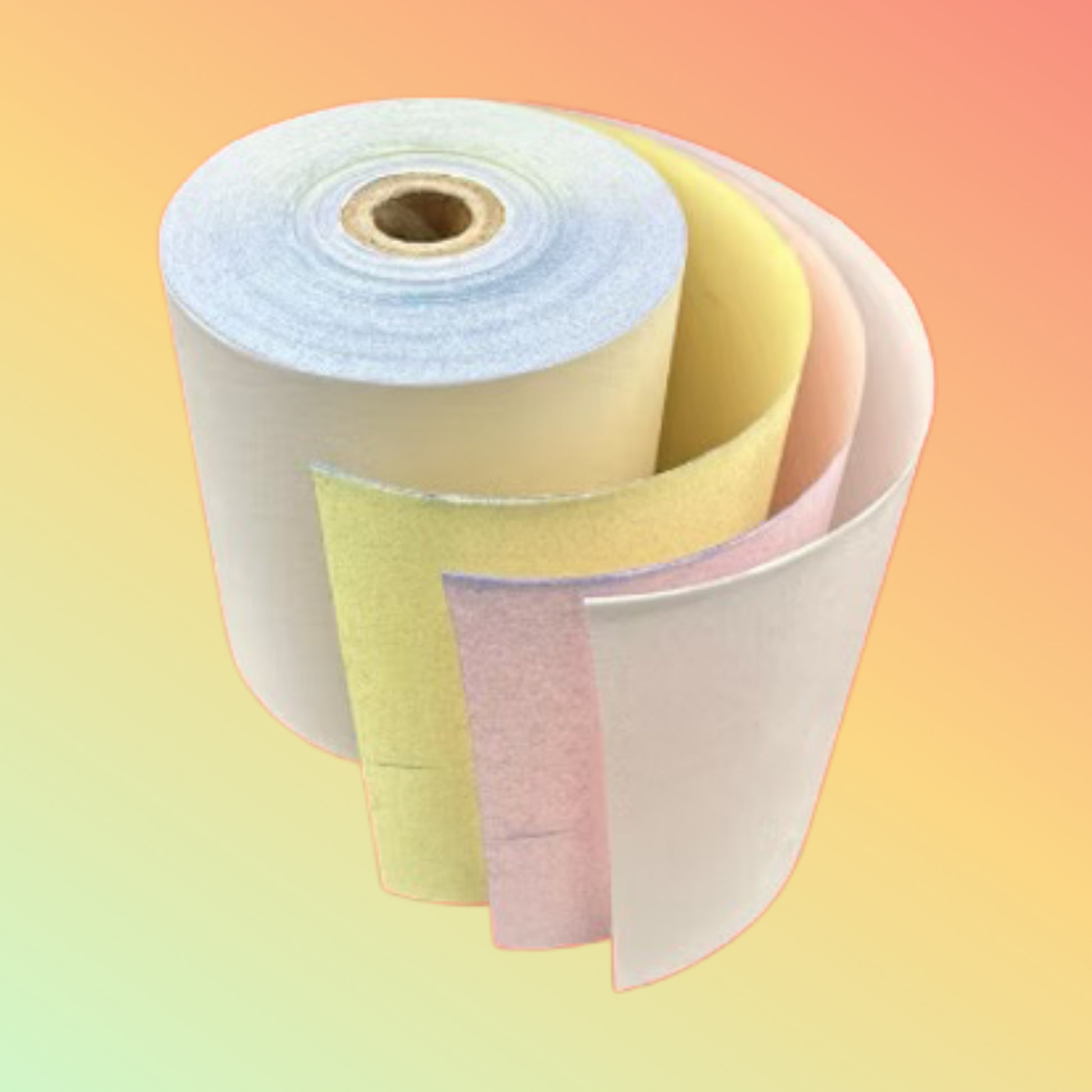 58x40mm, 76x70mm, 80mm थर्मल प्रिंटर पेपर रोल, 70 GSM