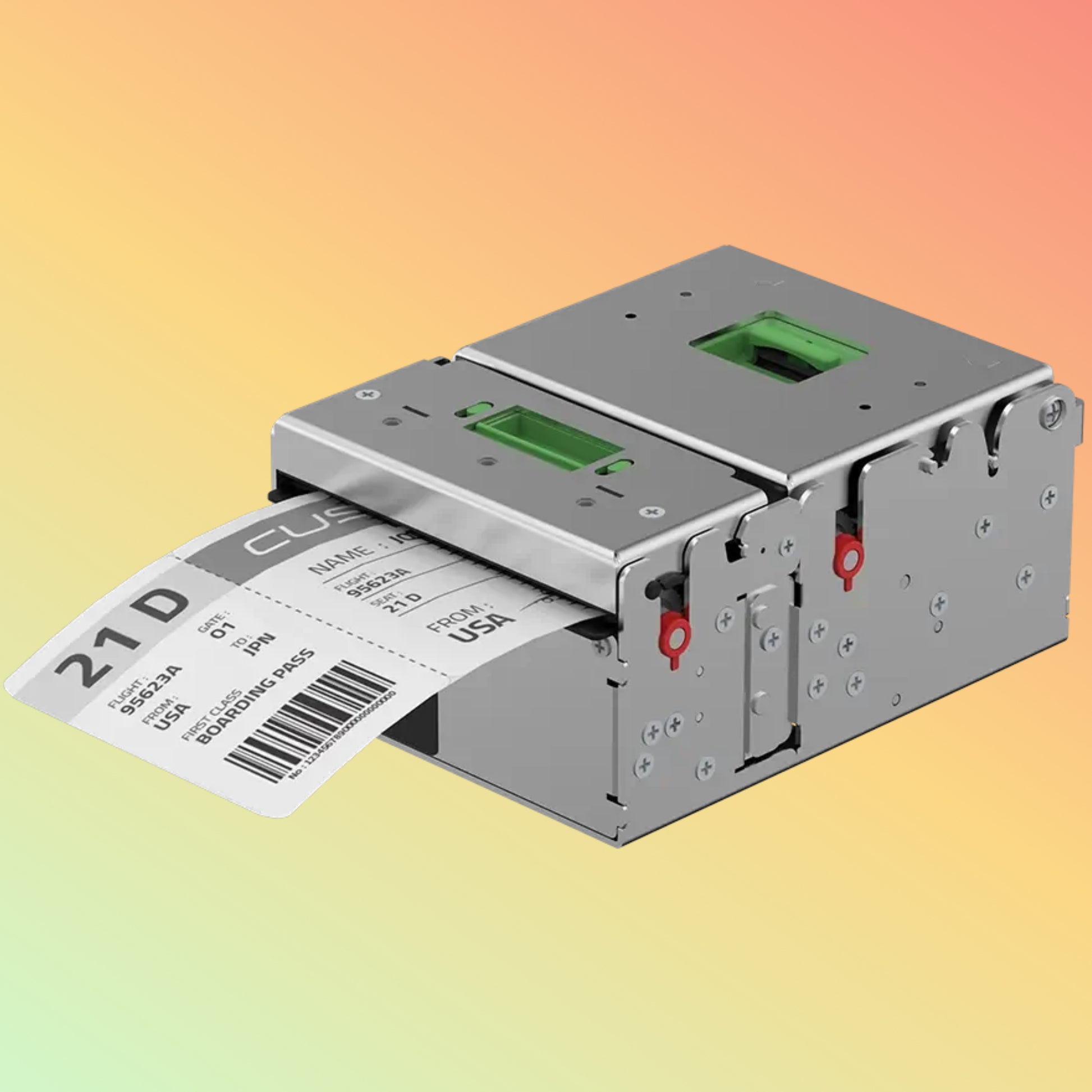 طابعة التذاكر المدمجة KPM180H المخصصة للتكامل مع الشركة المصنعة للمعدات الأصلية