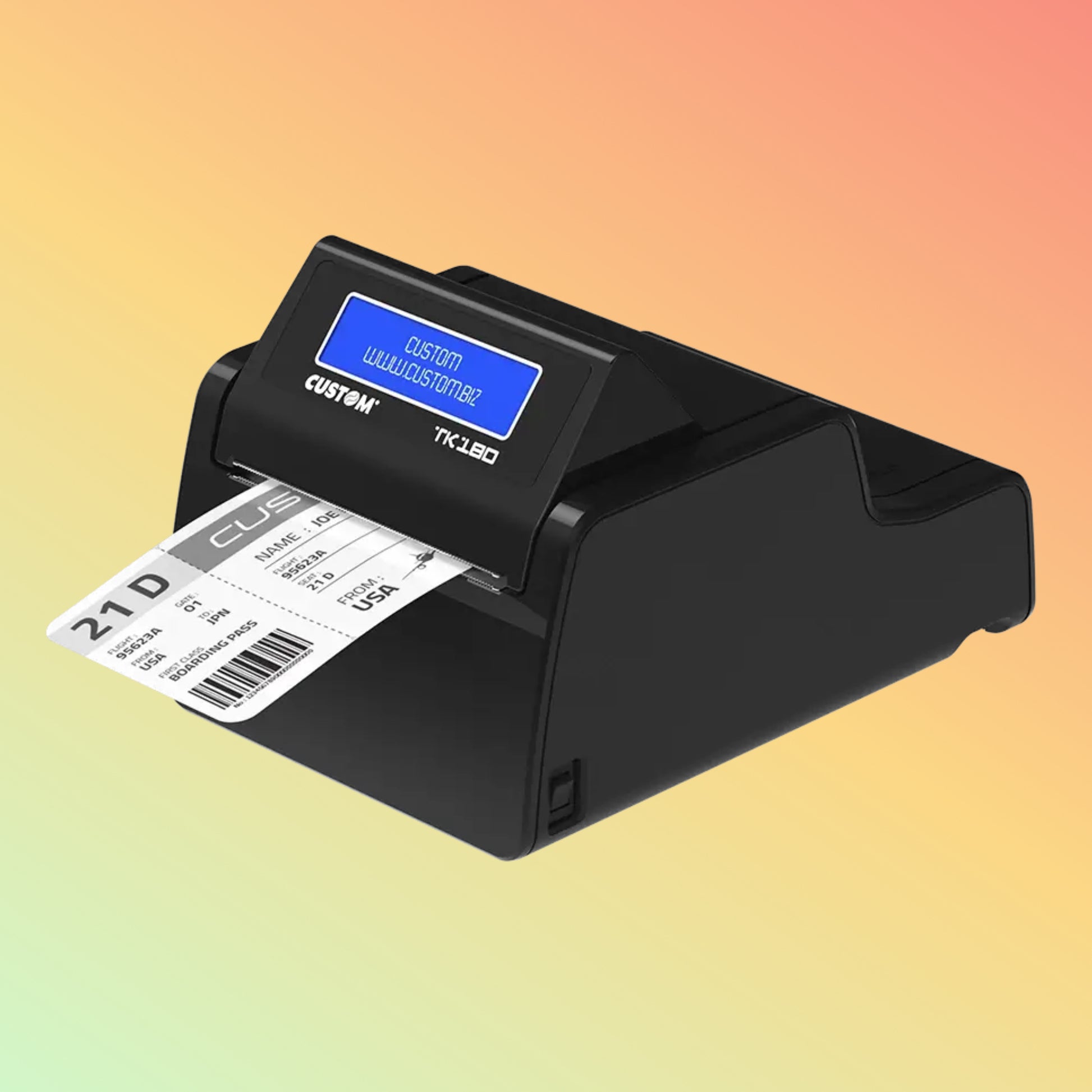 Custom TK180 kiosk ticket printer with metal Auto cutter | NEOTECH® UAE