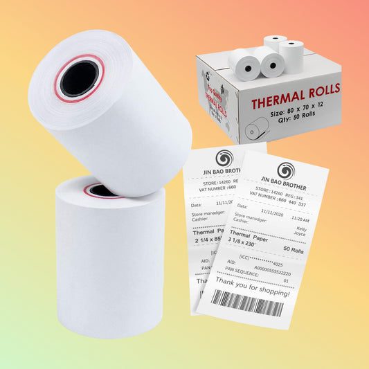 110mm Thermal Printing Paper Roll – NEOTECH® UAE