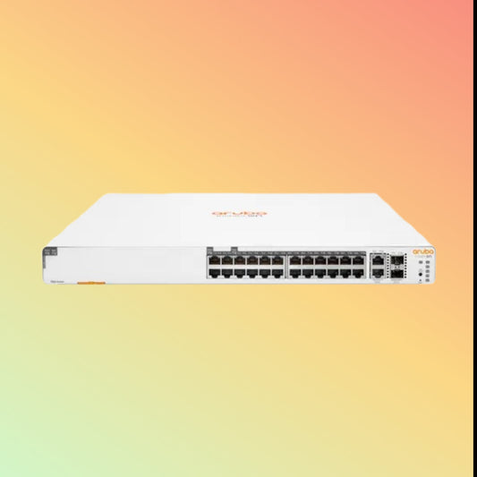 HPE अरूबा इंस्टेंट ऑन 1960 (JL807A) स्विच - 24 x गीगाबिट ईथरनेट PoE++ पोर्ट RJ45 (60 W, 802.3bt टाइप 3)