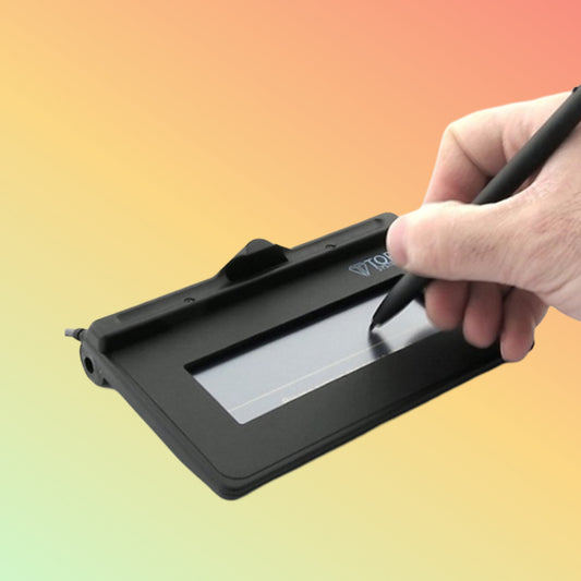 “Topaz T-LBK460 digital signature pad with USB connectivity”